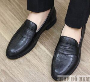 Giày lười nam da bò – biểu tượng của sự lịch lãm